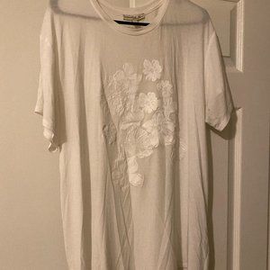 White Flower T Shirt
